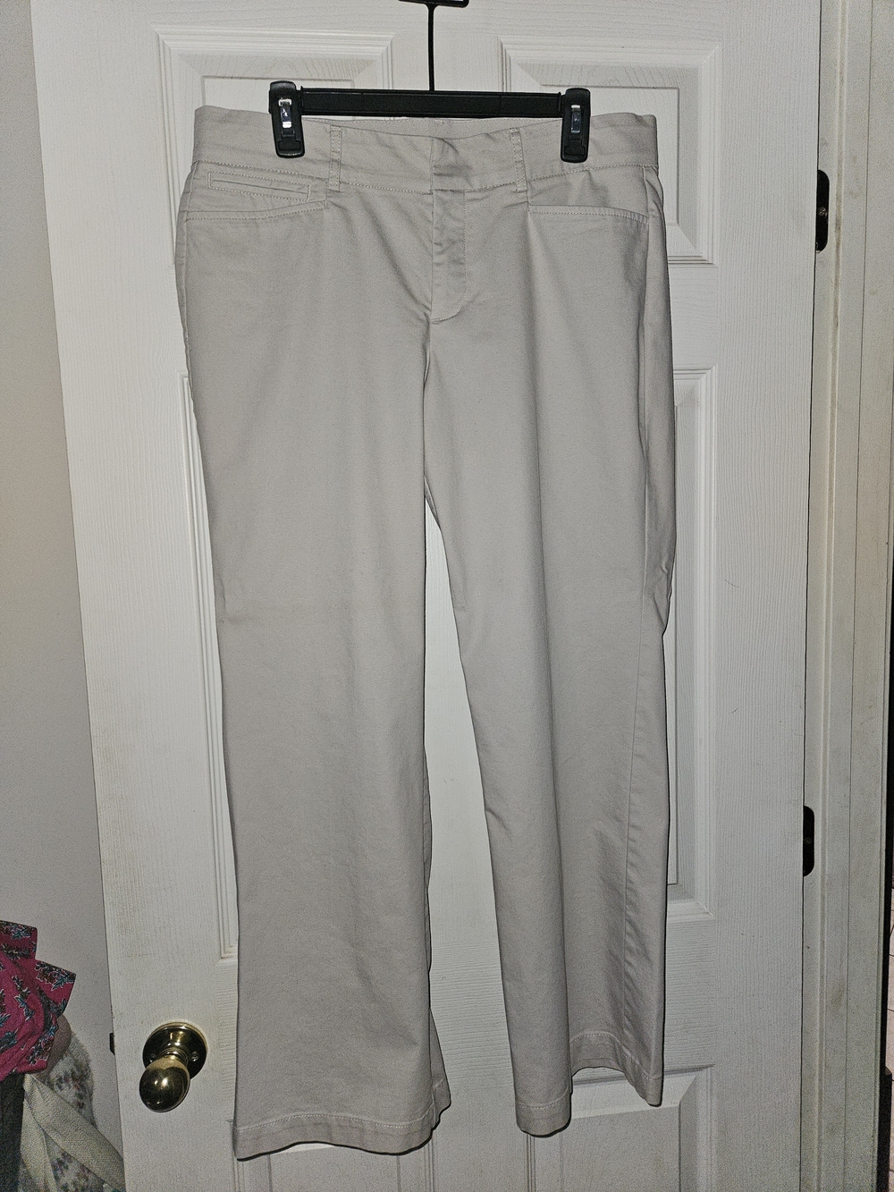 Dockers Women's Khaki Straight-Leg Trousers